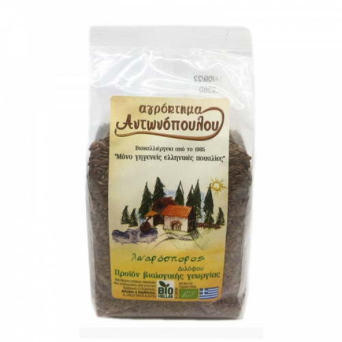 Λιναρόσπορος καφέ Αντωνόπουλος 250g ΒΙΟ Λιναρόσπορος καφέ Αντωνόπουλος 250g ΒΙΟ