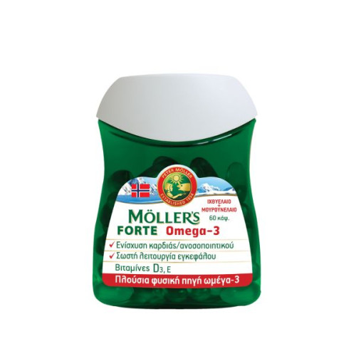MOLLER'S FORTE OMEGA-3 60caps MOLLER'S FORTE OMEGA-3 60caps