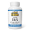 VITAMIN D3 62,5mcg 2500IU Natural Factors 90 softgels
