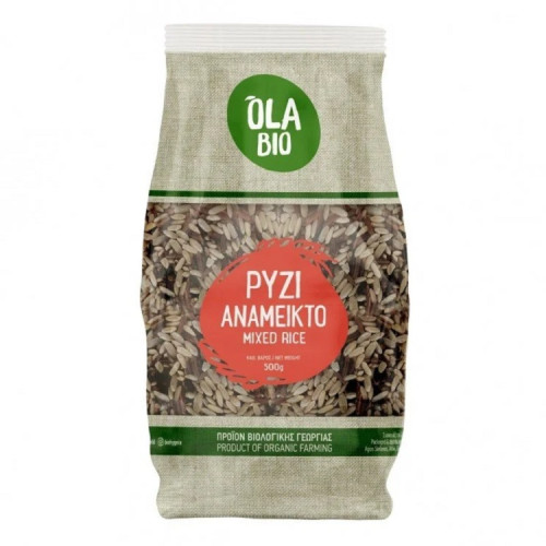 Ρύζι ανάμεικτο OlaBio 500g ΒΙΟ