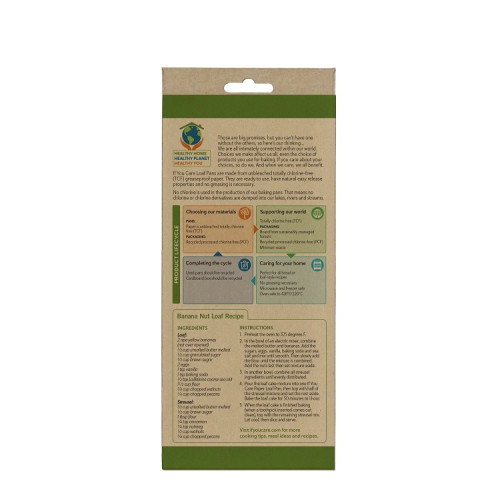 Φόρμα για ψωμί και φαγητά ορθογώνιο 4τεμ. If You Care