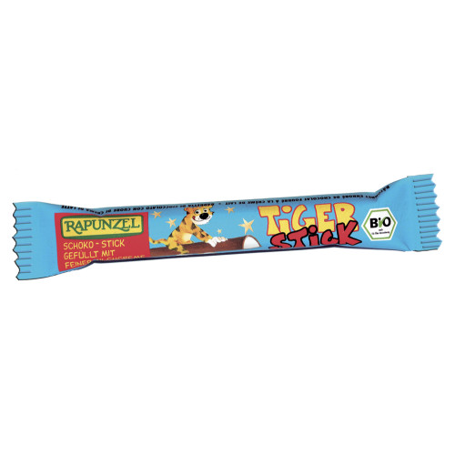 Tiger stick Σοκολάτας με γέμιση γάλακτος 22g Rapunzel BIO Tiger stick Σοκολάτας με γέμιση γάλακτος 22g Rapunzel BIO