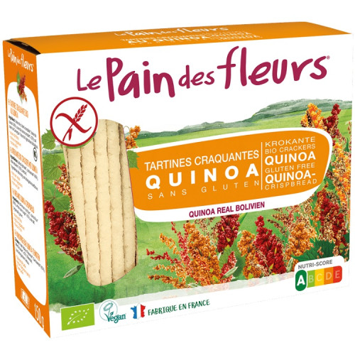 Κράκερς Κινόα Le Pain Des Fleurs 150g ΒΙΟ Κράκερς Κινόα Le Pain Des Fleurs 150g ΒΙΟ