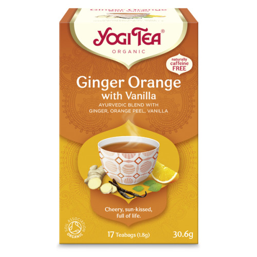 YOGI TEA GINGER-ORANGE (17x1.8g) 30.6g ΒΙΟ YOGI TEA GINGER-ORANGE (17x1.8g) 30.6g ΒΙΟ