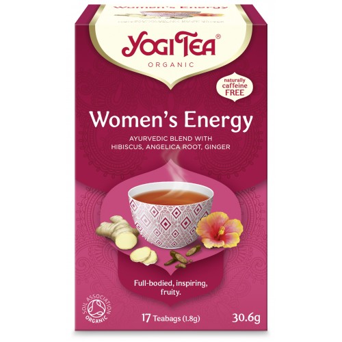 YOGI TEA WOMEN`S ENERGY (17x1.8g) 30.6g ΒΙΟ