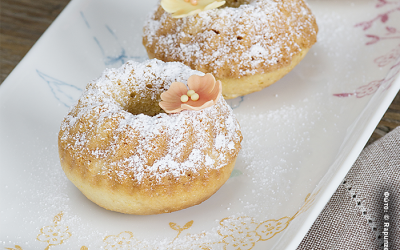 Κεκάκια πορτοκαλιού με κάσιου και πολέντα Vegan